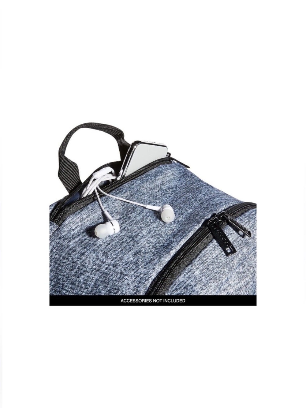 Large black and grey backpack - Picture 4 of 4
